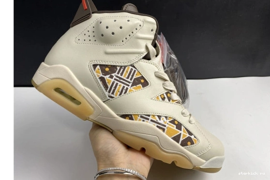 Retro Sail CZ4152-100 (2020) Quai54 Air 6 CZ4152-100 Brown Jordan 1102